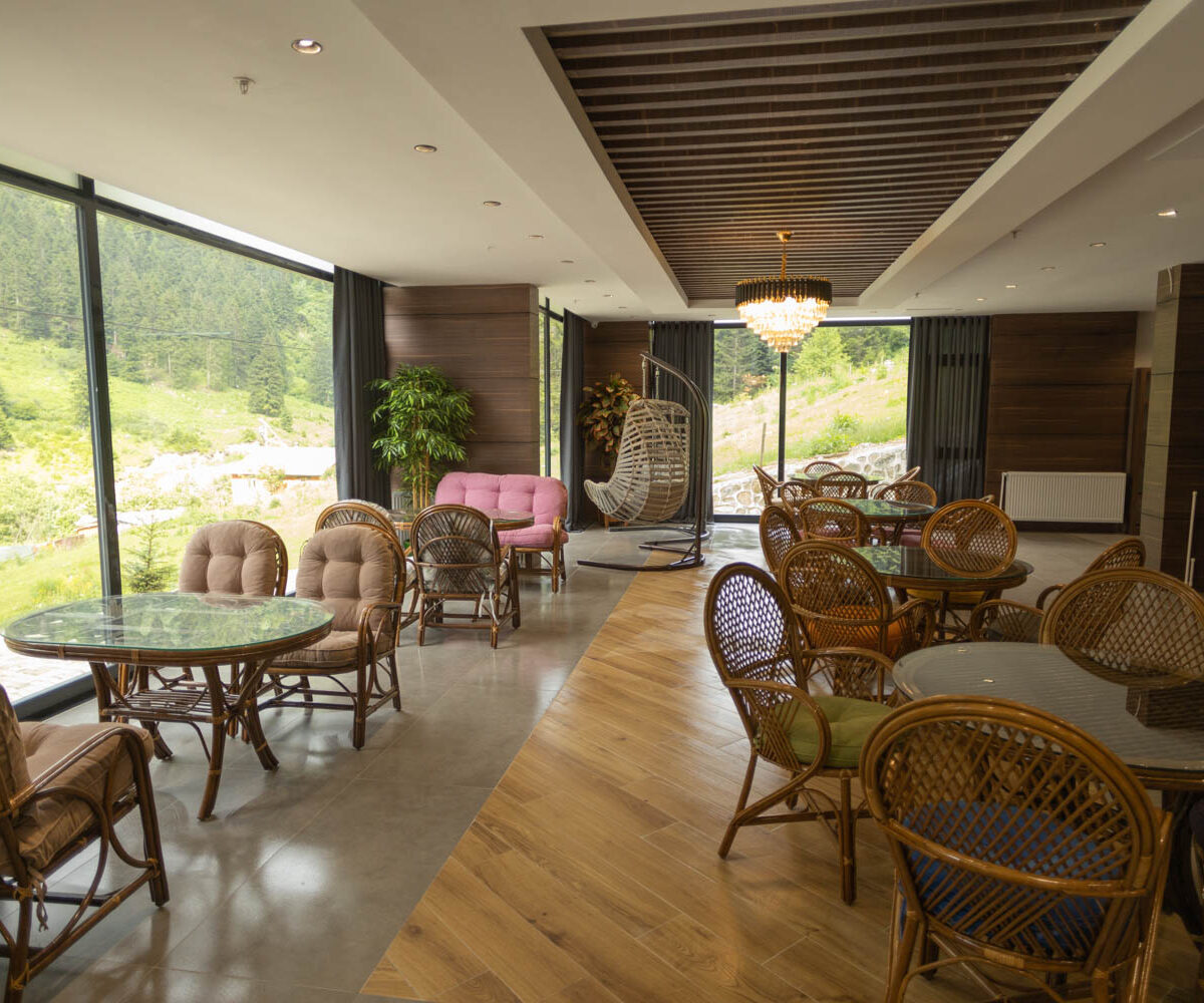 Pazarcık Mountain Hotel Lobby - Trabzon Dağ Oteli